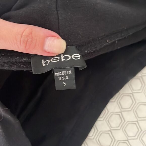 Bebe black flare leg lounging sweatpants - Picture 4 of 4